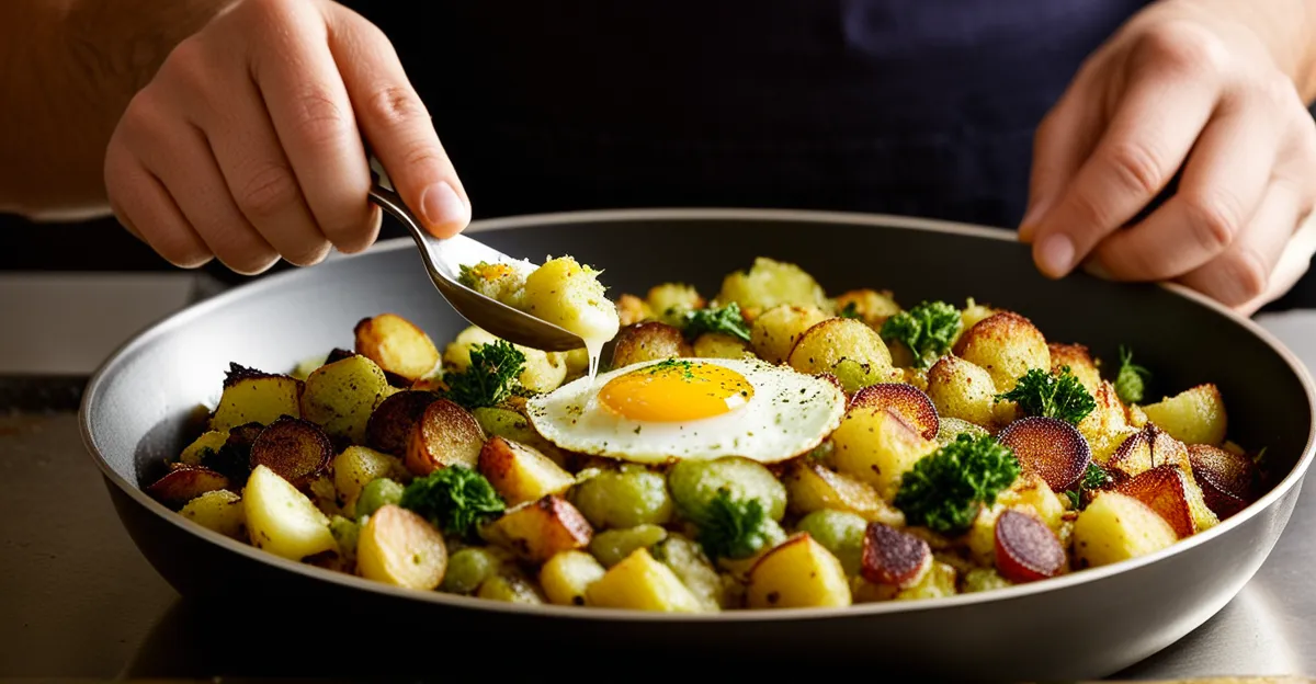 How can you create a delicious and hearty bubble and squeak?